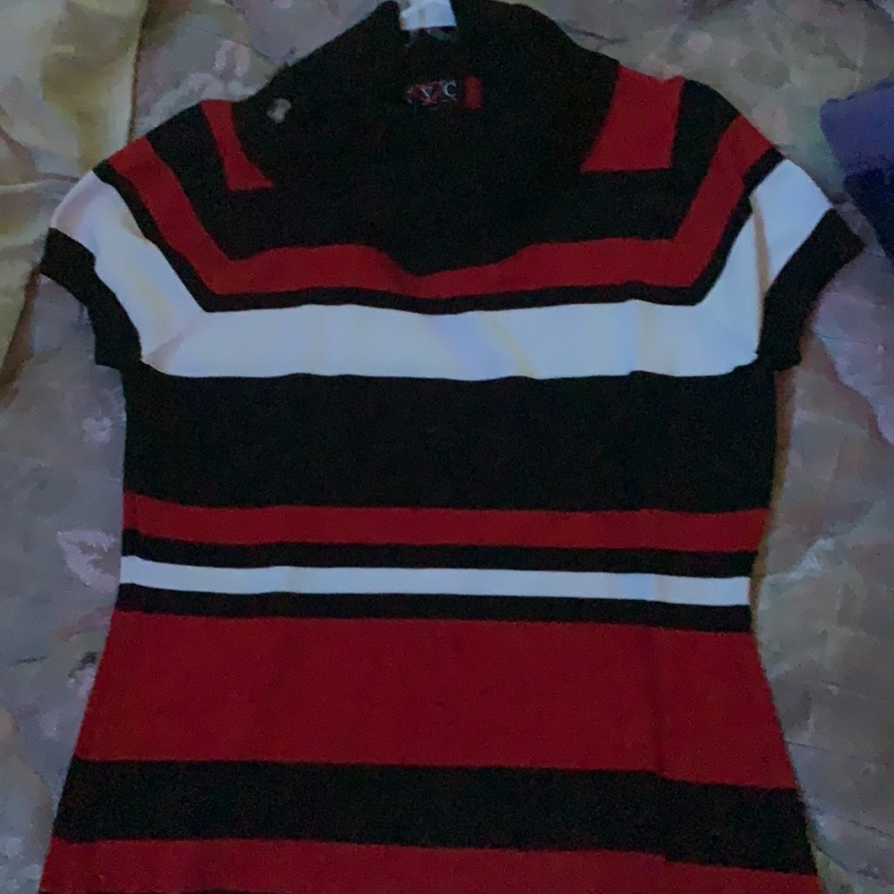 Red White & Black Dress